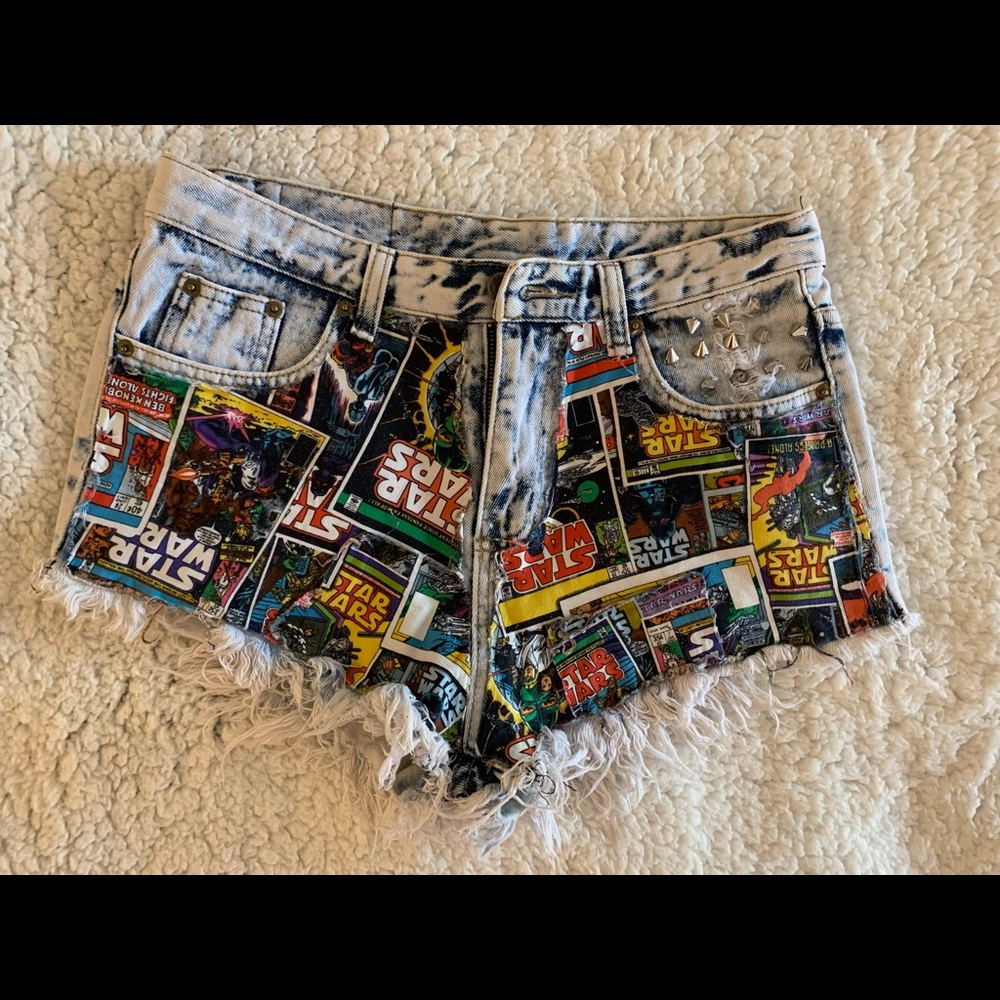 Custom made Star Wars shorts